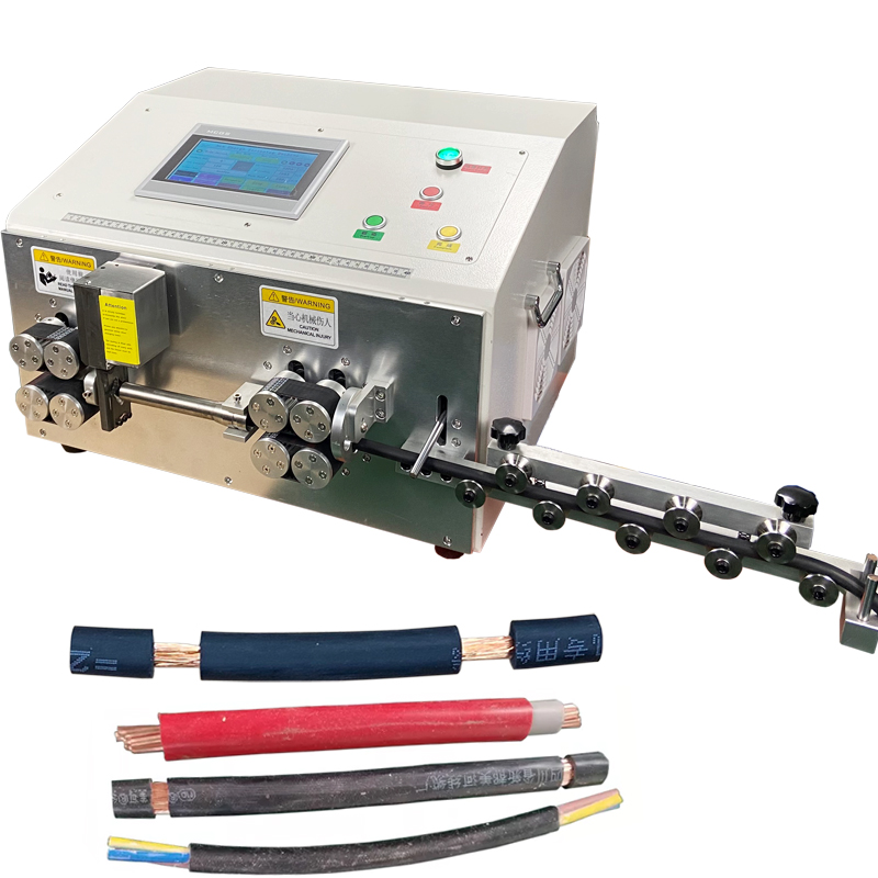 Máy cắt tuốt dây điện tự động HS-BX07 gia công dây điện đến 35mm2