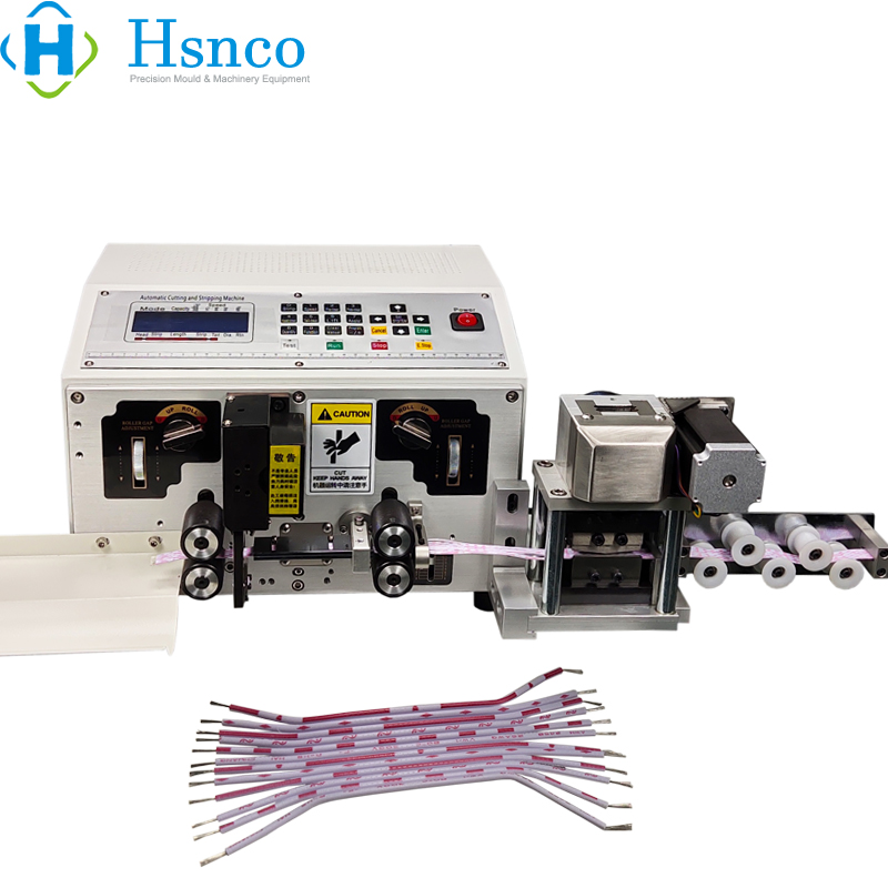 Máy cắt tuốt tách dây cáp dẹt cáp ruy băng tự động HS-BX10 HSNCO Việt Nam