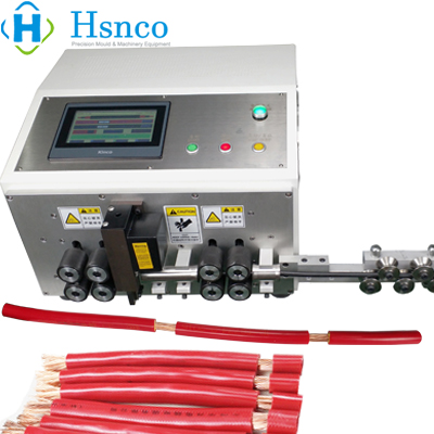 Máy cắt và tuốt dây điện, dây cáp đa lõi tự động HS - BX08
