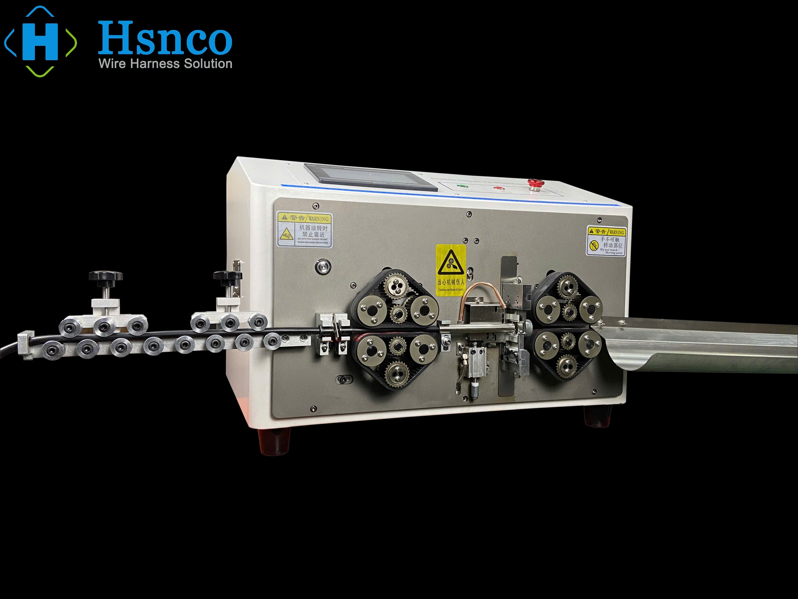 Máy cắt & tuốt dây điện đa lõi tự động HS-BX908 | HSNCO Việt Nam