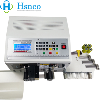 Máy cắt & tuốt dây điện tự động 4 line 0.1–2.5mm² | HSNCO Việt Nam